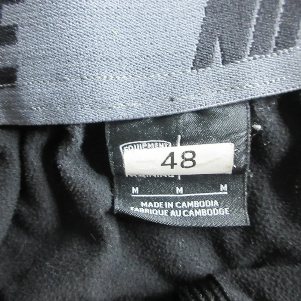 Nike Dri-FIT Track Pants Mens M Black NFL Equipment Elastic Waist Player Issue
